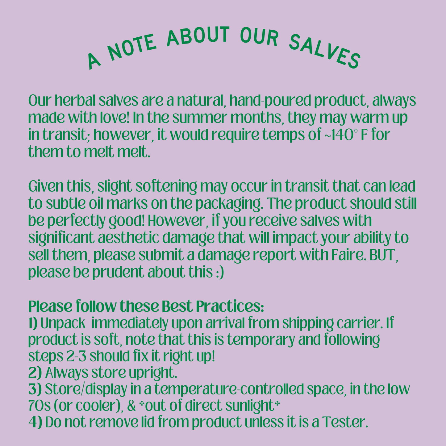 Garden Salve ๐ผ๐ชป๐ฟ