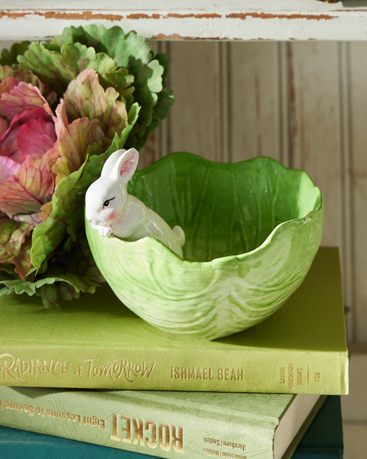 The Bunny in the Cabbage Bowl