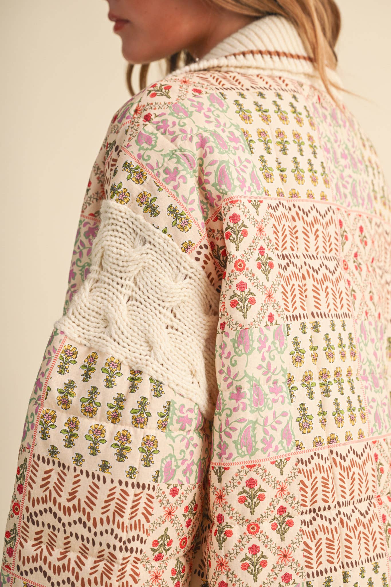 Floral Patchwork Jacket