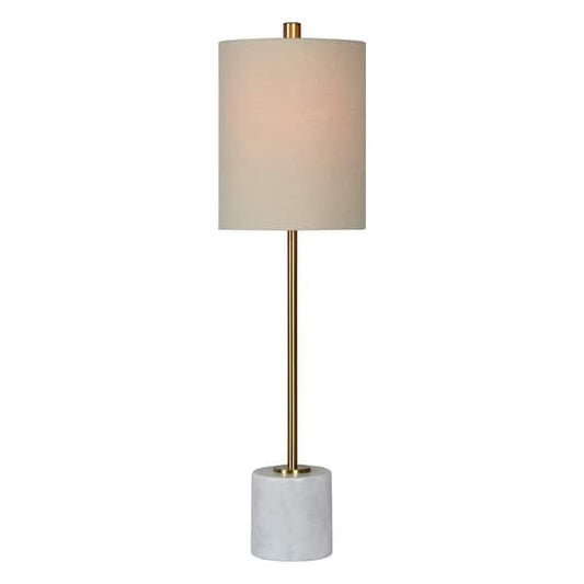 Marble Brass Table Lamp