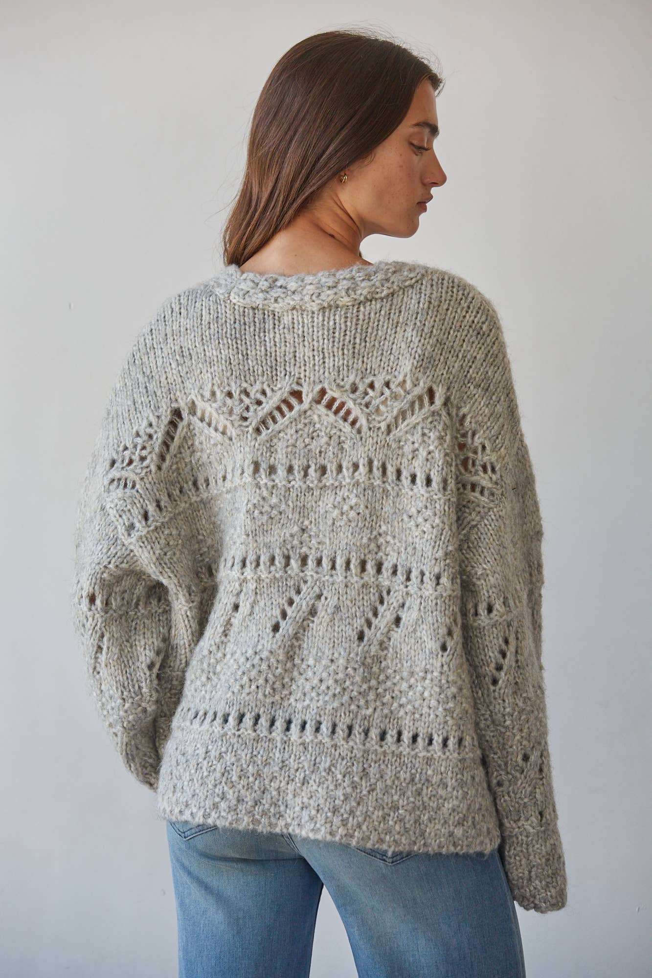 Grayson Crochet Cardigan