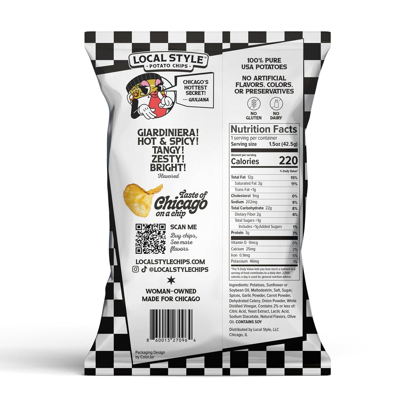 Hot Giard Flavor Potato Chips