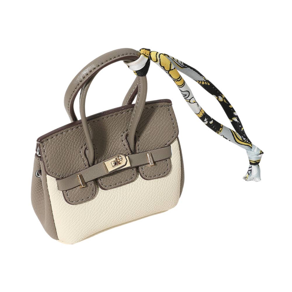 Faux Leather Mini Purse / Bag Charm