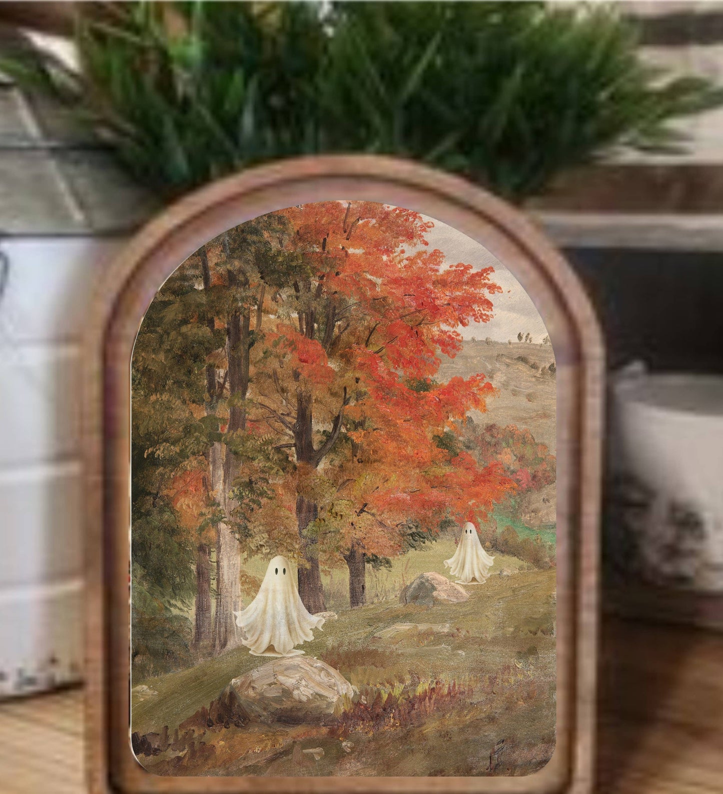 Ghosts in the Forest Framed Art