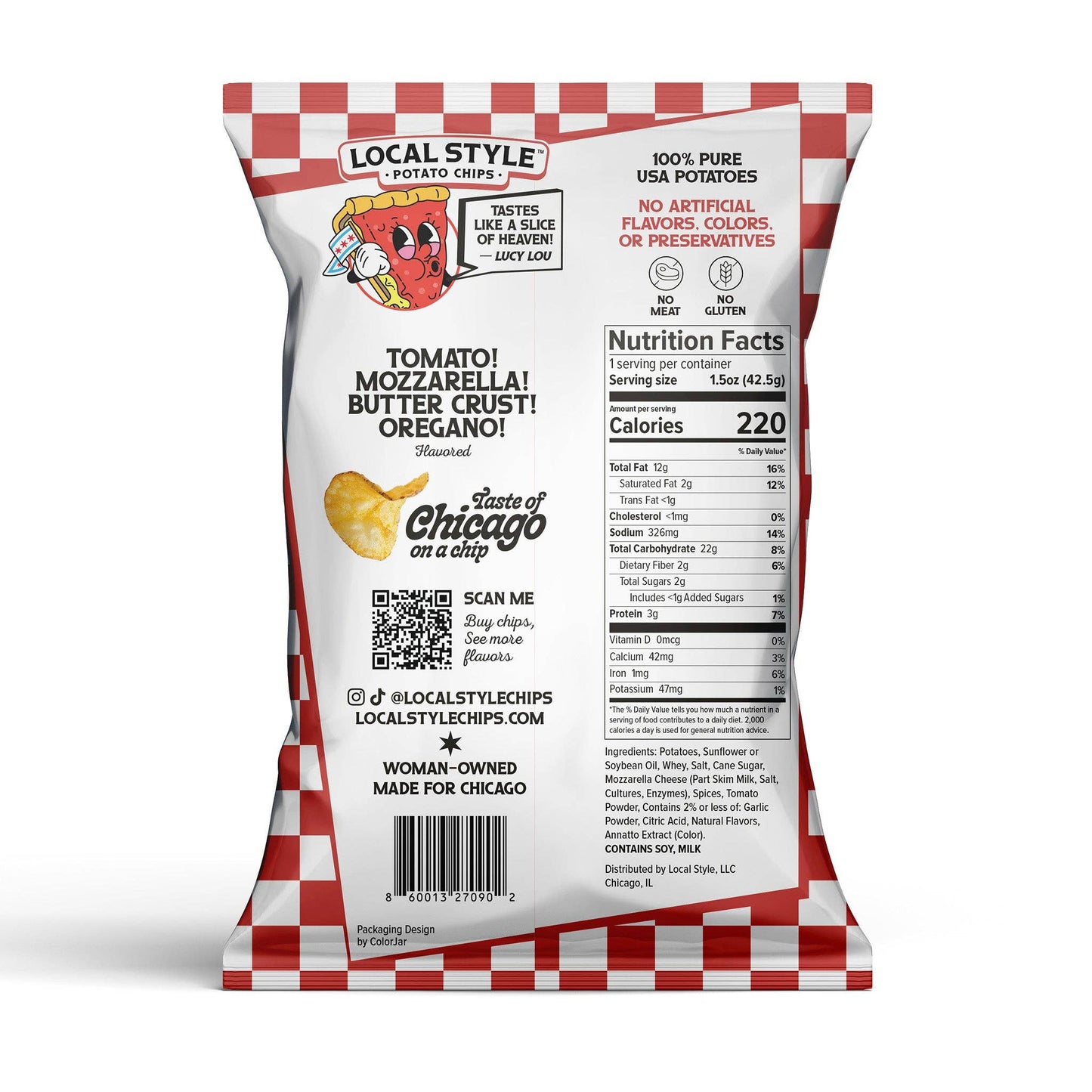 Deep Dish Flavor Potato Chips