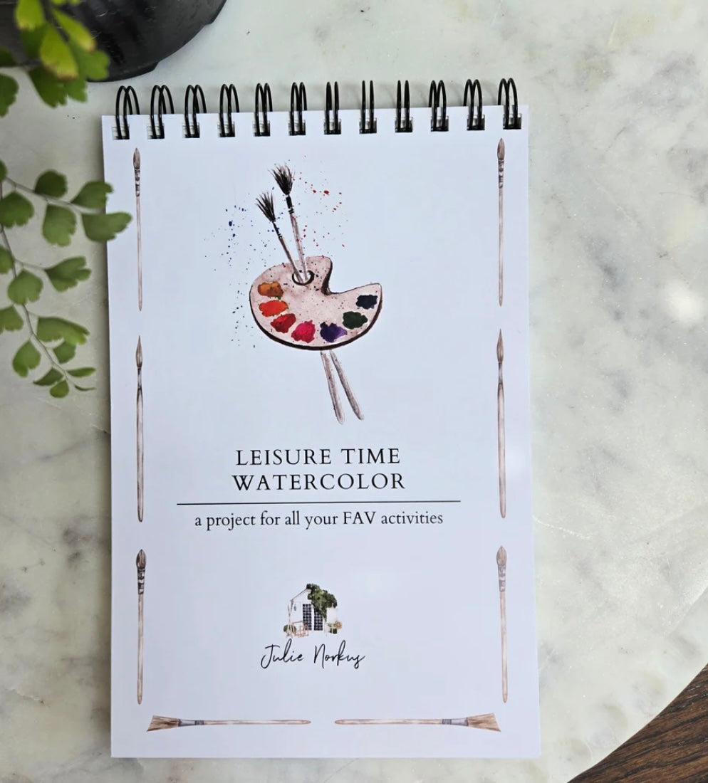 Leisure Activity Watercolor Workbook