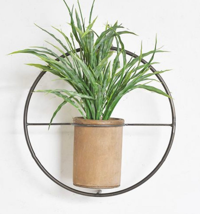 Round Wall Planter