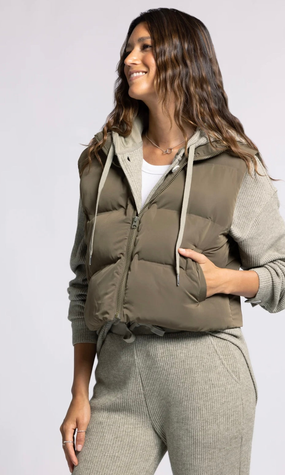 The Issey Vest-Antique Bronze