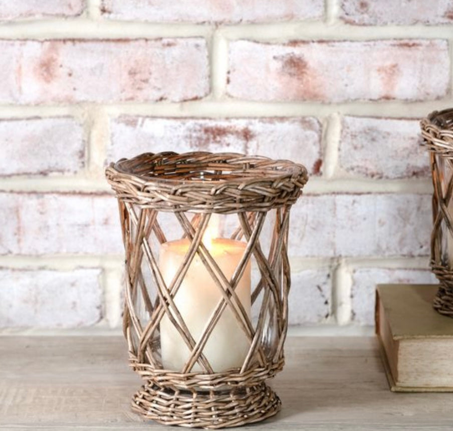 Willow Wrapped Jar
