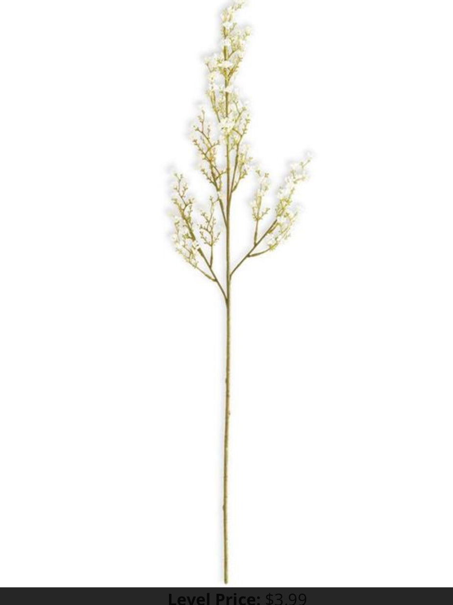 White Mini Berry Spray