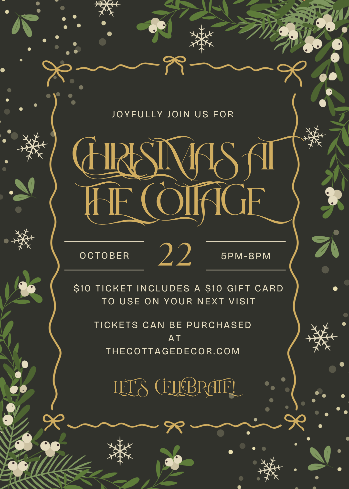 Christmas at The Cottage Holiday Party