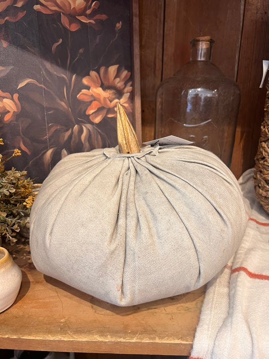 Vintage Cotton Canvas Pumpkin
