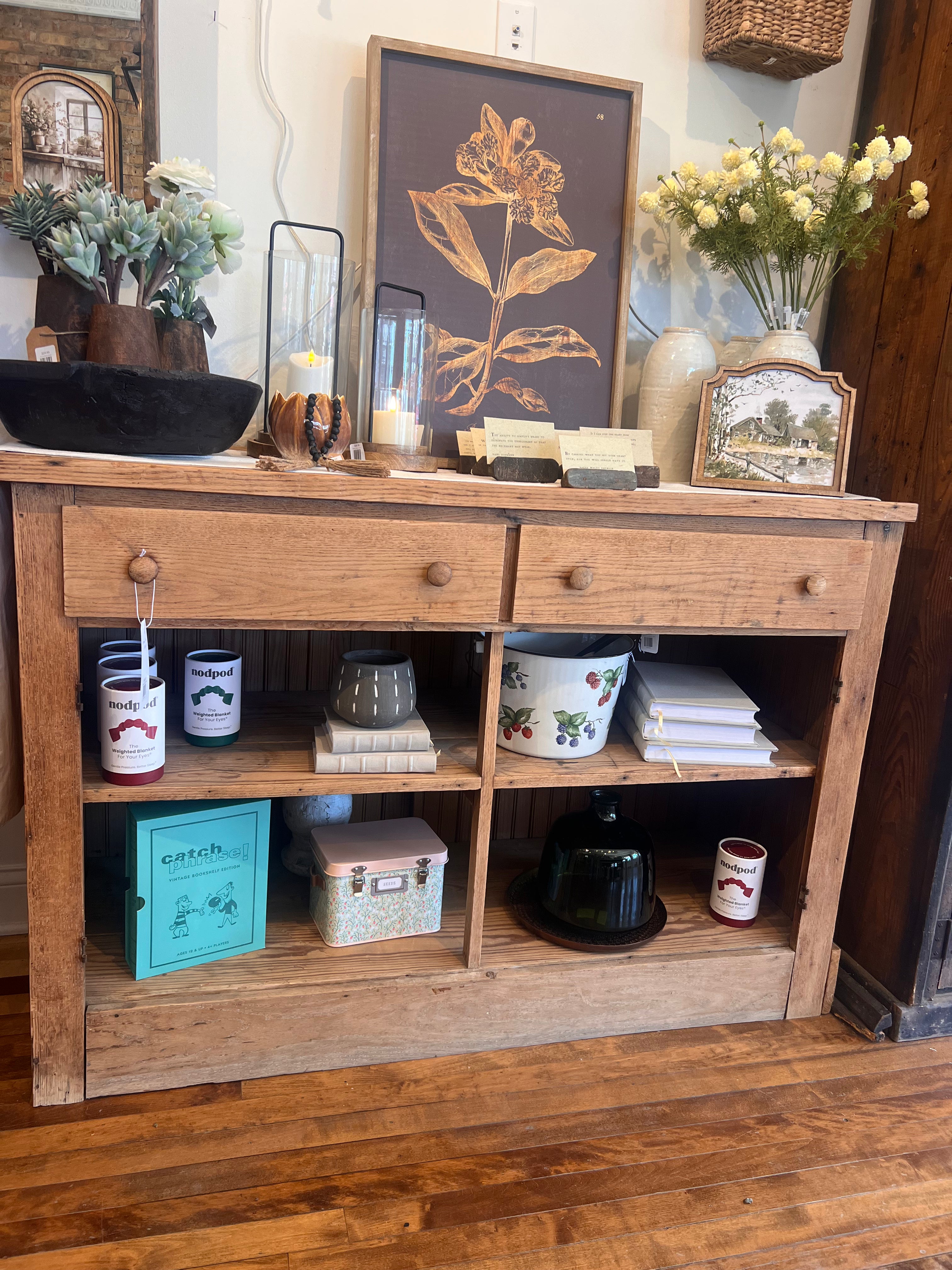 Vintage Pine Dresser – The Cottage