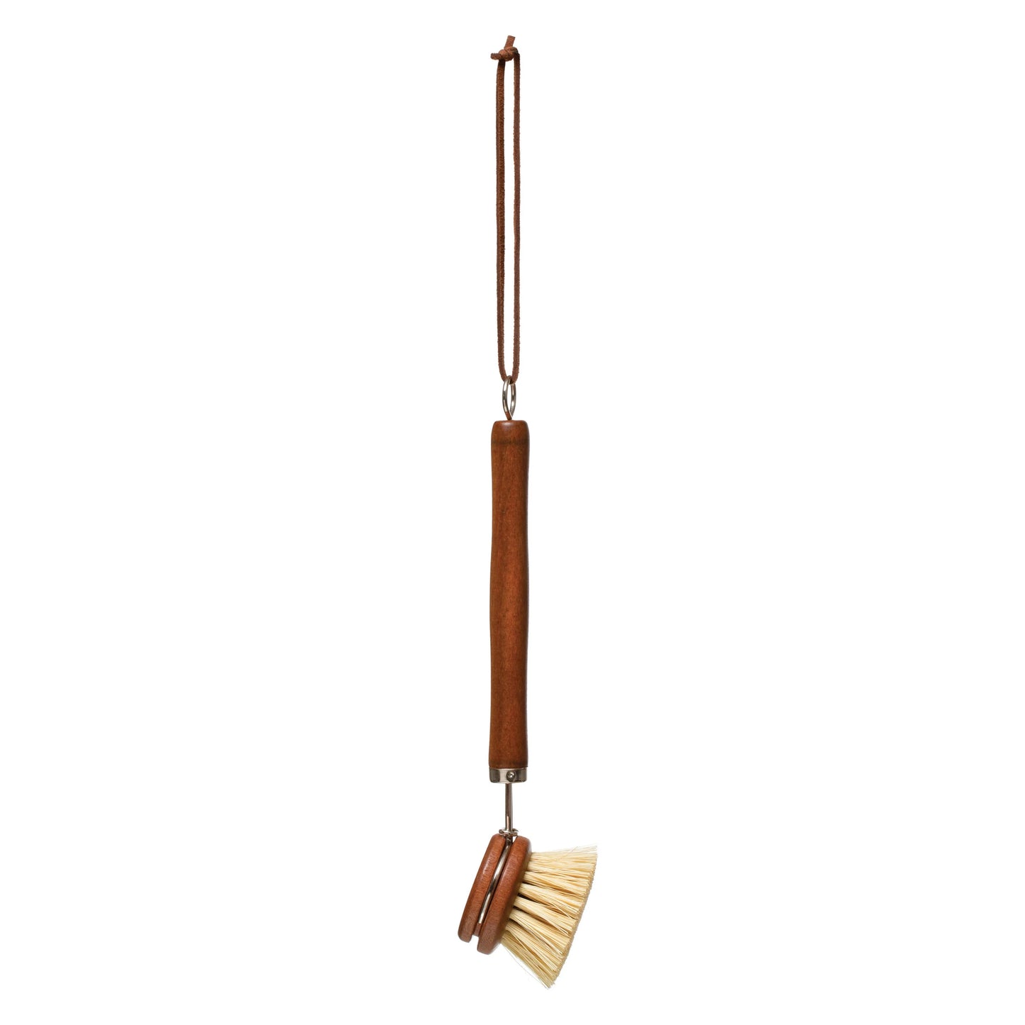 Long Brush w/Leather Tie