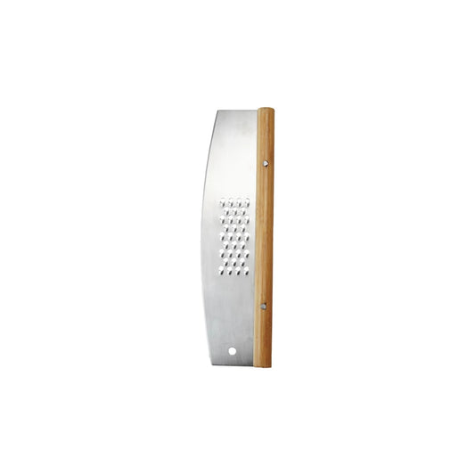 Stainless Steel Pizza Cutter w/Grater