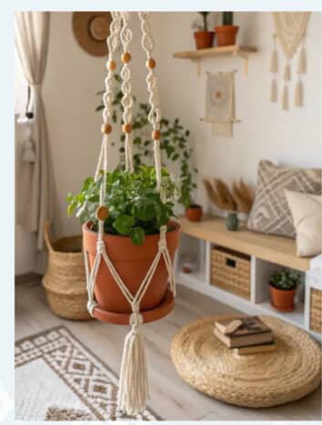 Macrame Plant Holder Workshop