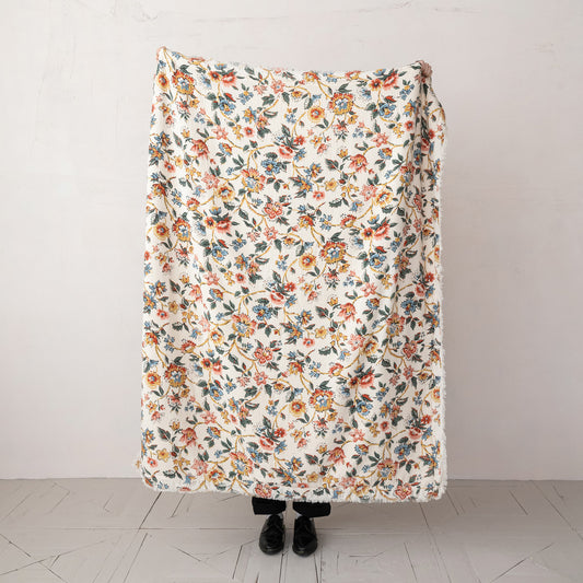 Wildflower Woven Sherpa Throw