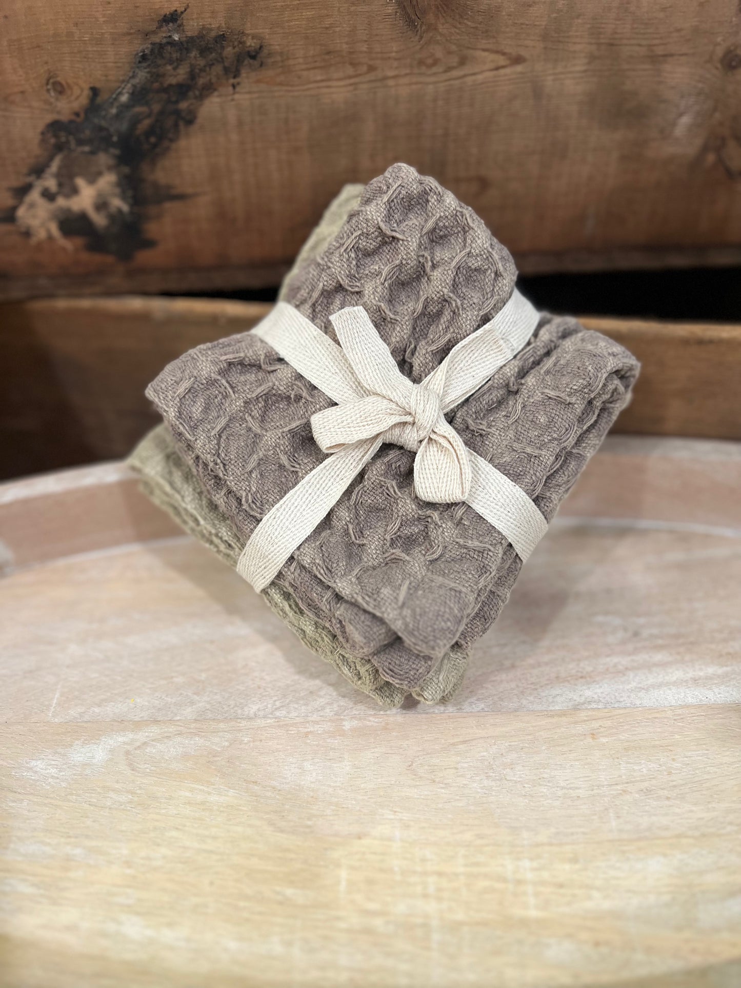 Cotton Waffle Weave Dish Cloths