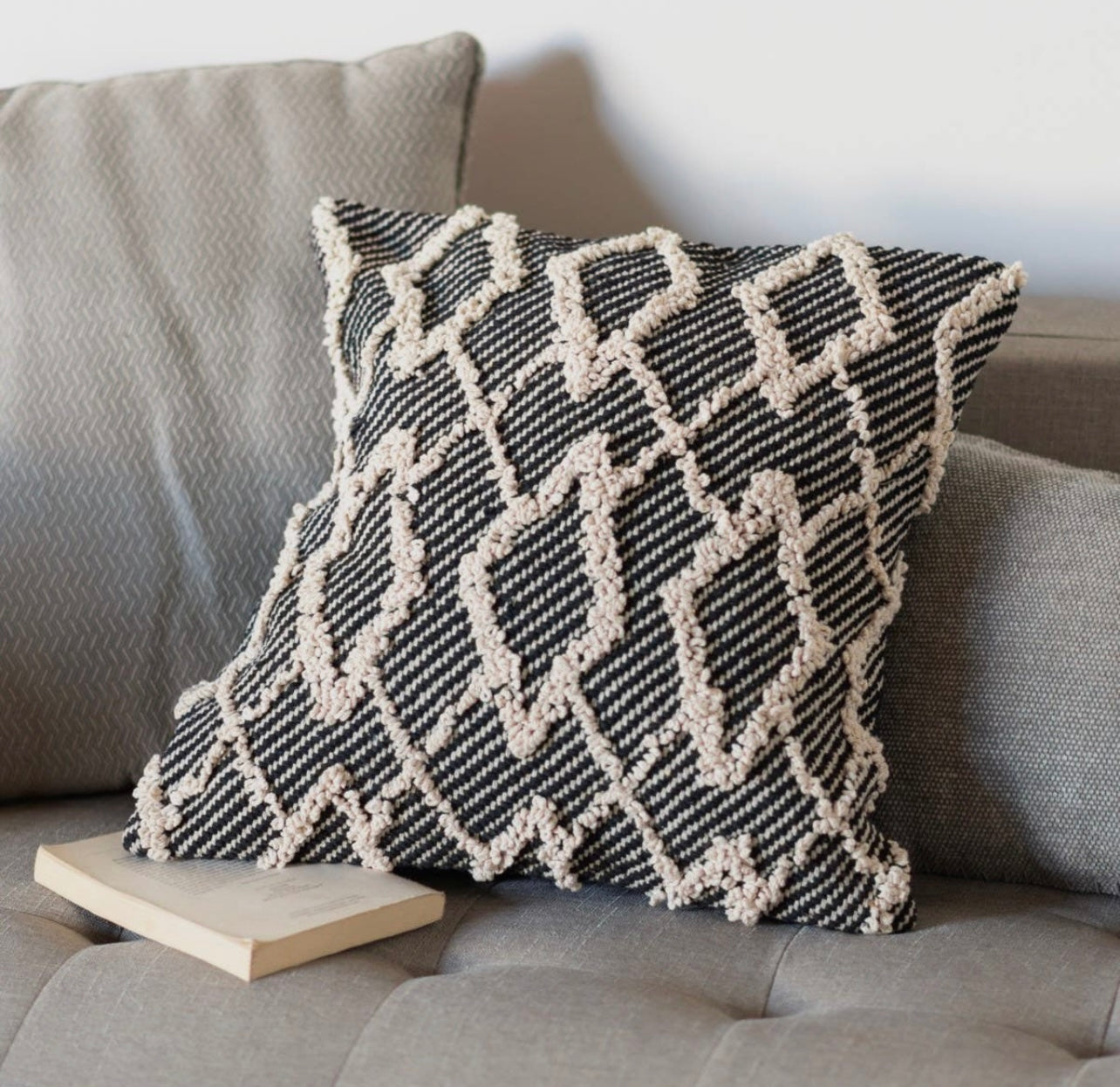 Modern Woven Pillow