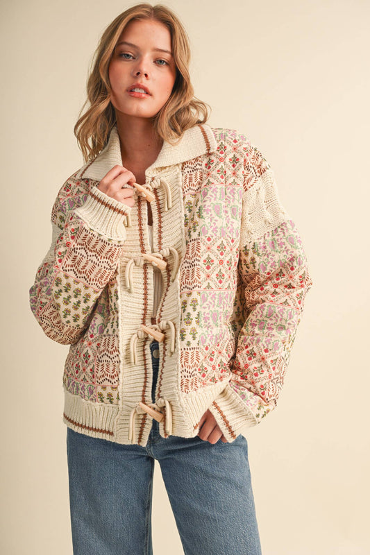Floral Patchwork Jacket