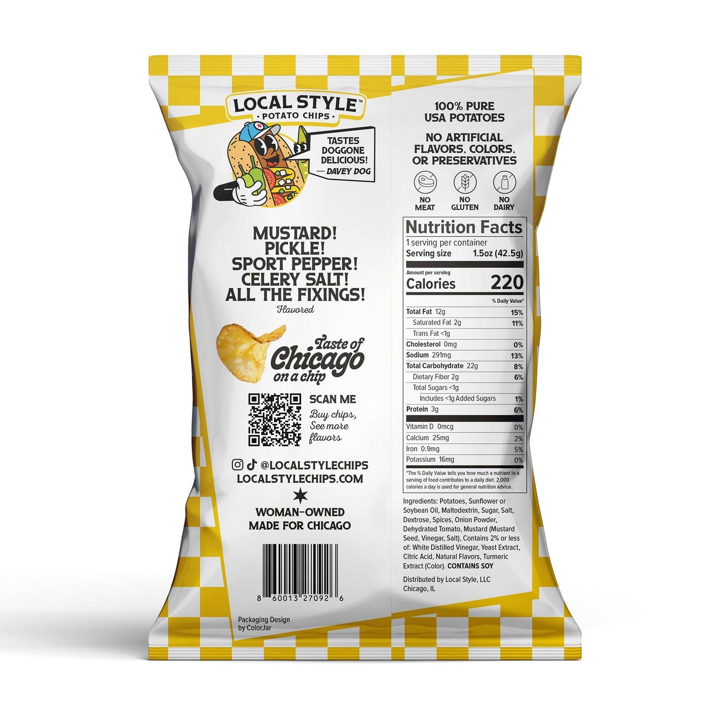 Hot Dog Flavor Potato Chips
