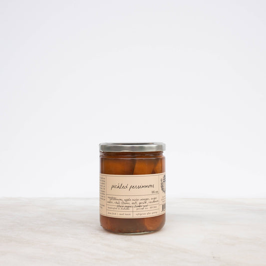 Pickled Persimmons
