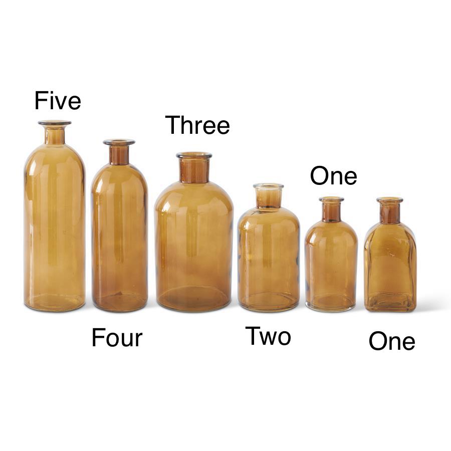 Glass Amber Bottles