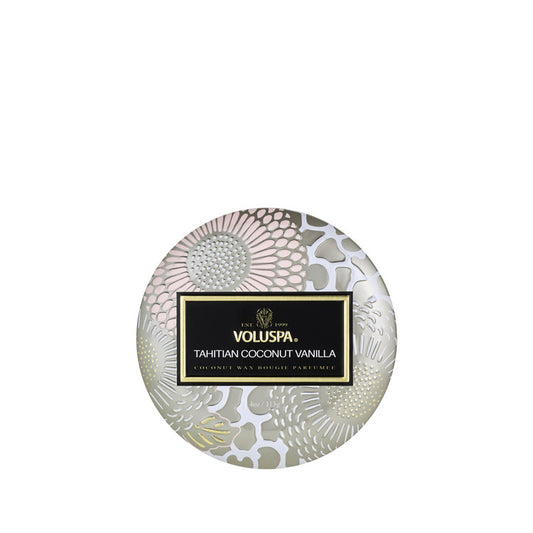 Tahitian Coconut Vanilla Mini Tin
