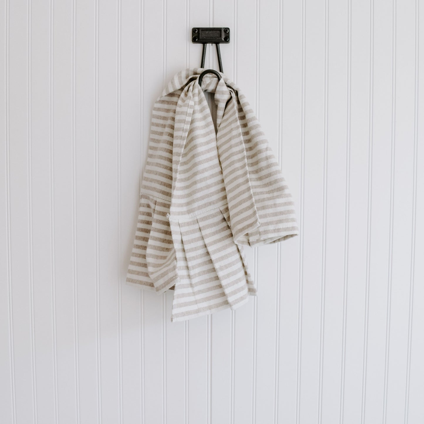 Ruffled Tea Towel-TAN