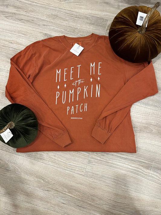 Meet Me at The Pumpkin Patch Longsleeve