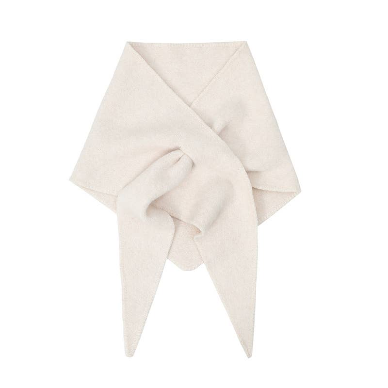 Knit Triangle Scarf