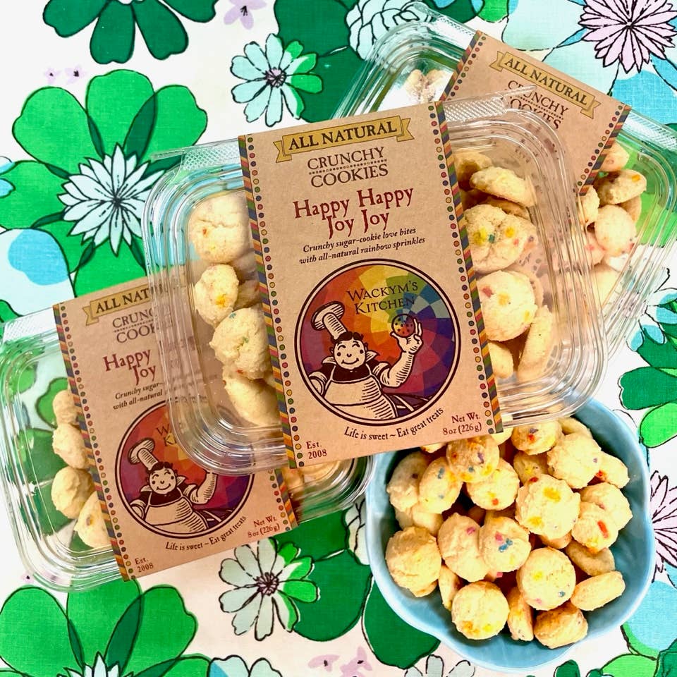 Happy Happy Joy Joy Cookies (sprinkles!) - 8 oz