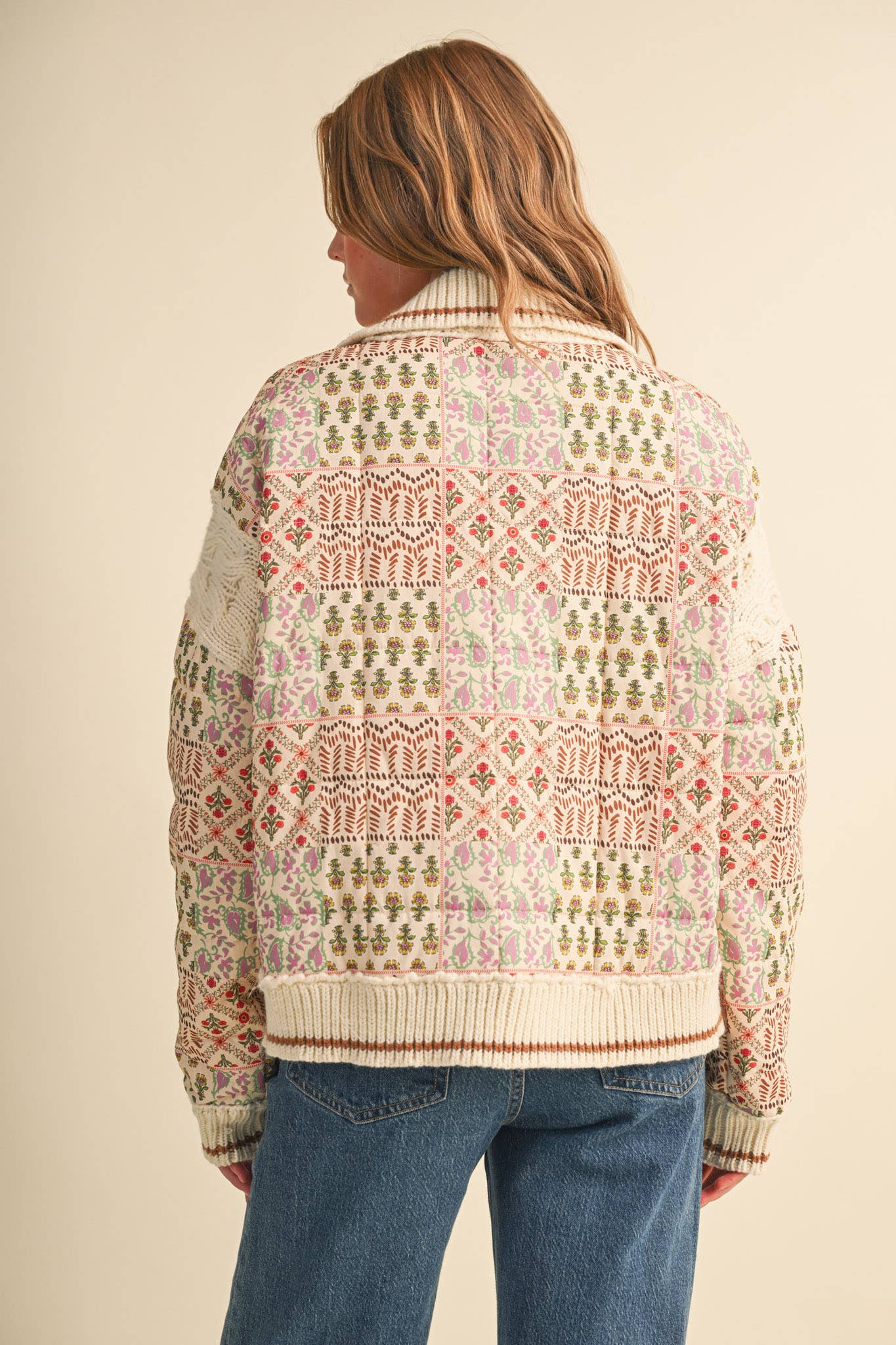Floral Patchwork Jacket