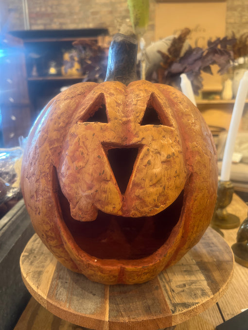 11” Orange Big Mouth Pumpkin