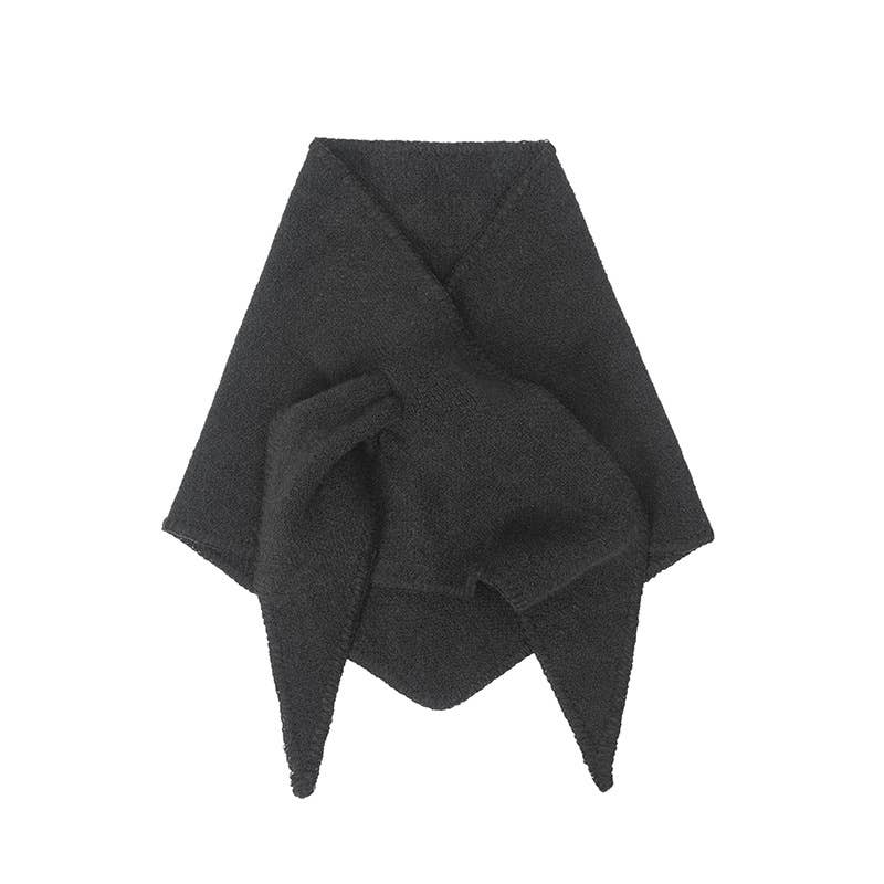 Knit Triangle Scarf