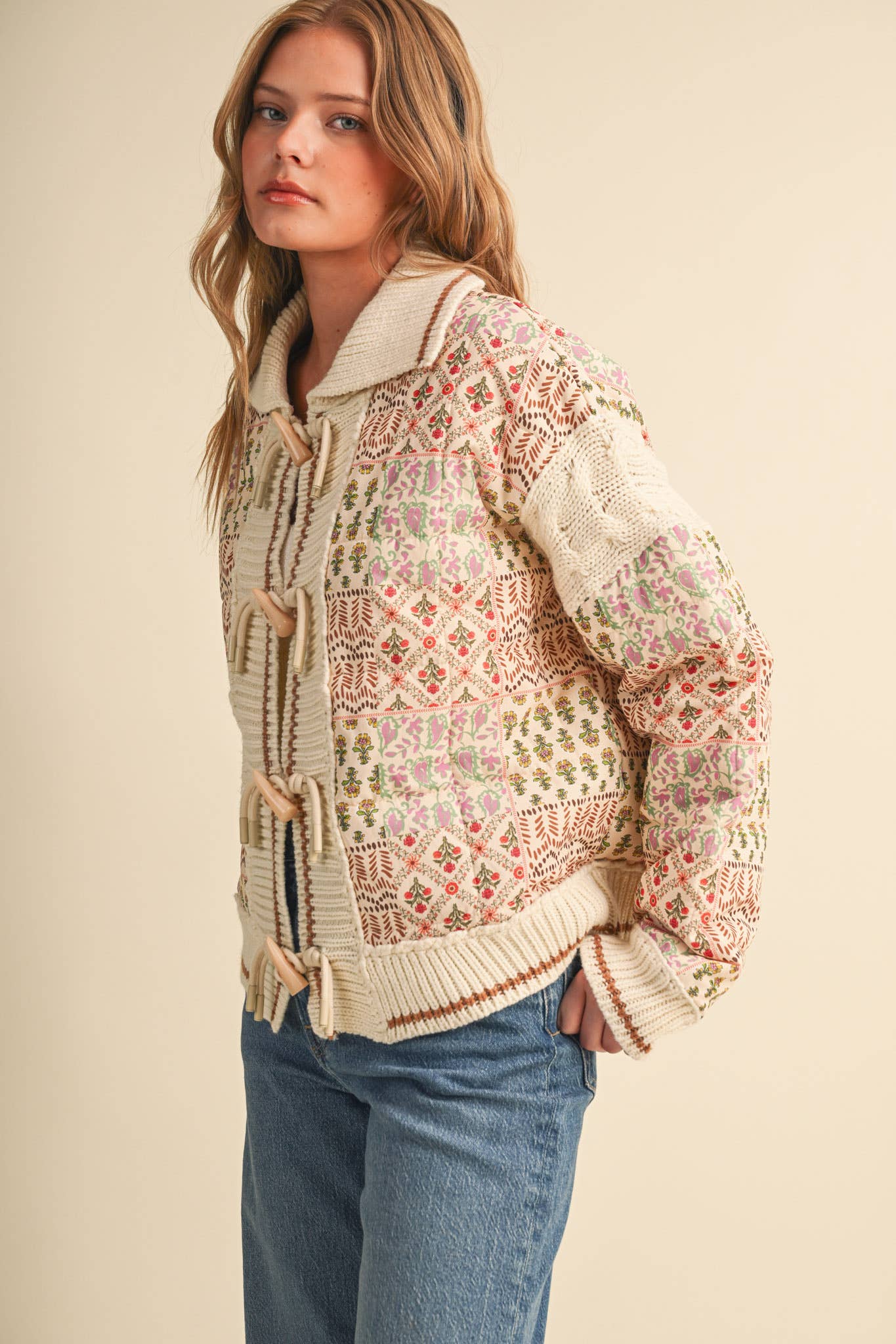 Floral Patchwork Jacket