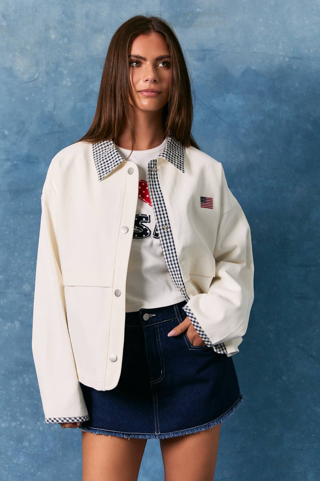 American Gingham Jacket