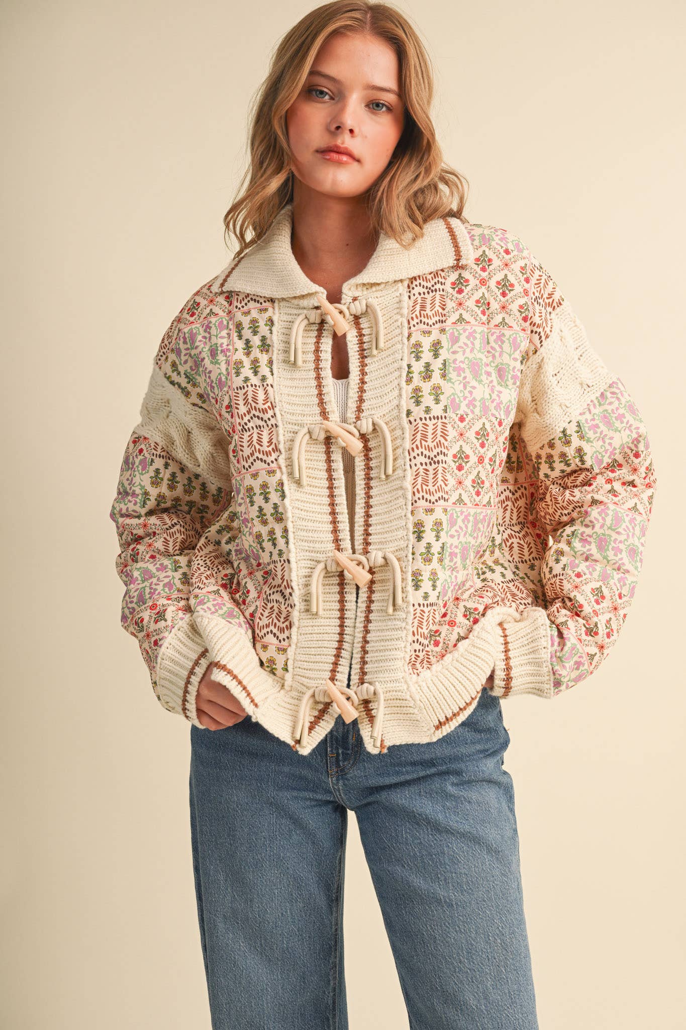 Floral Patchwork Jacket