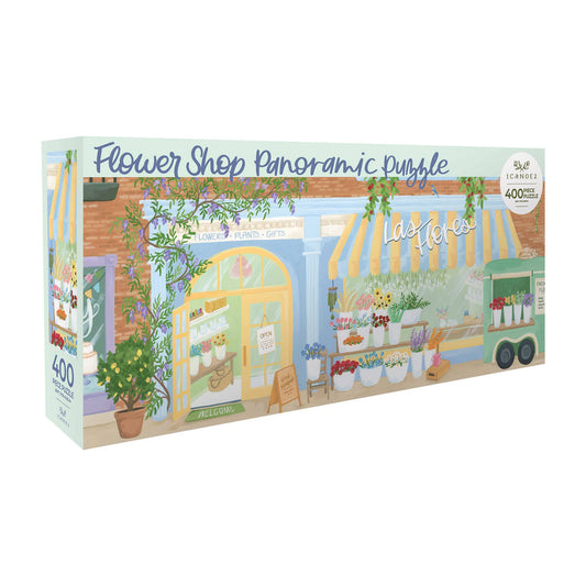 Panoramic Flower Shop Puzzle