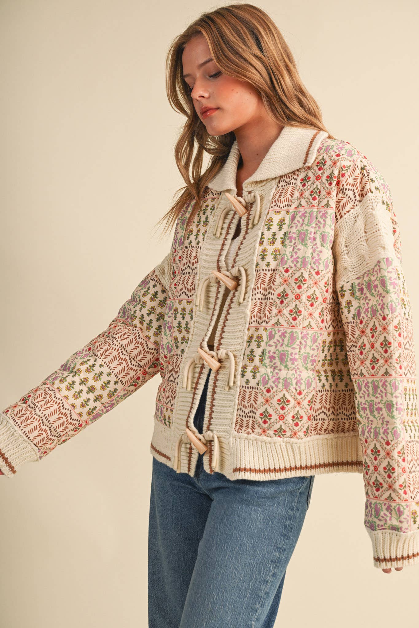 Floral Patchwork Jacket