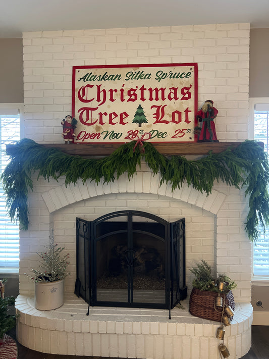 6’ Norfolk Pine Garland