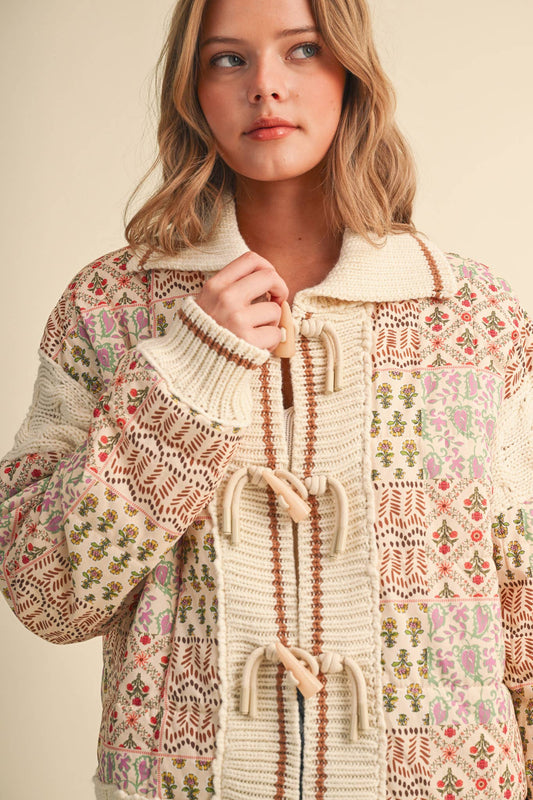Floral Patchwork Jacket