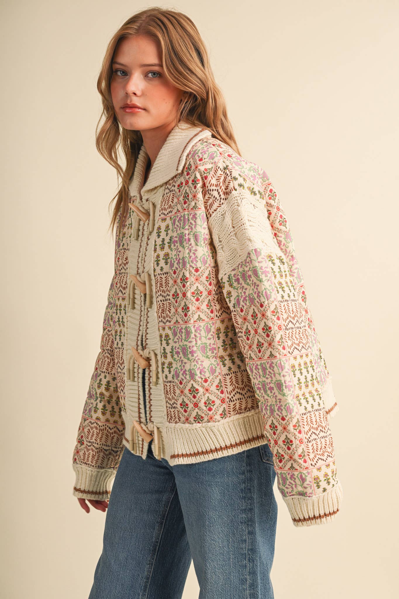Floral Patchwork Jacket