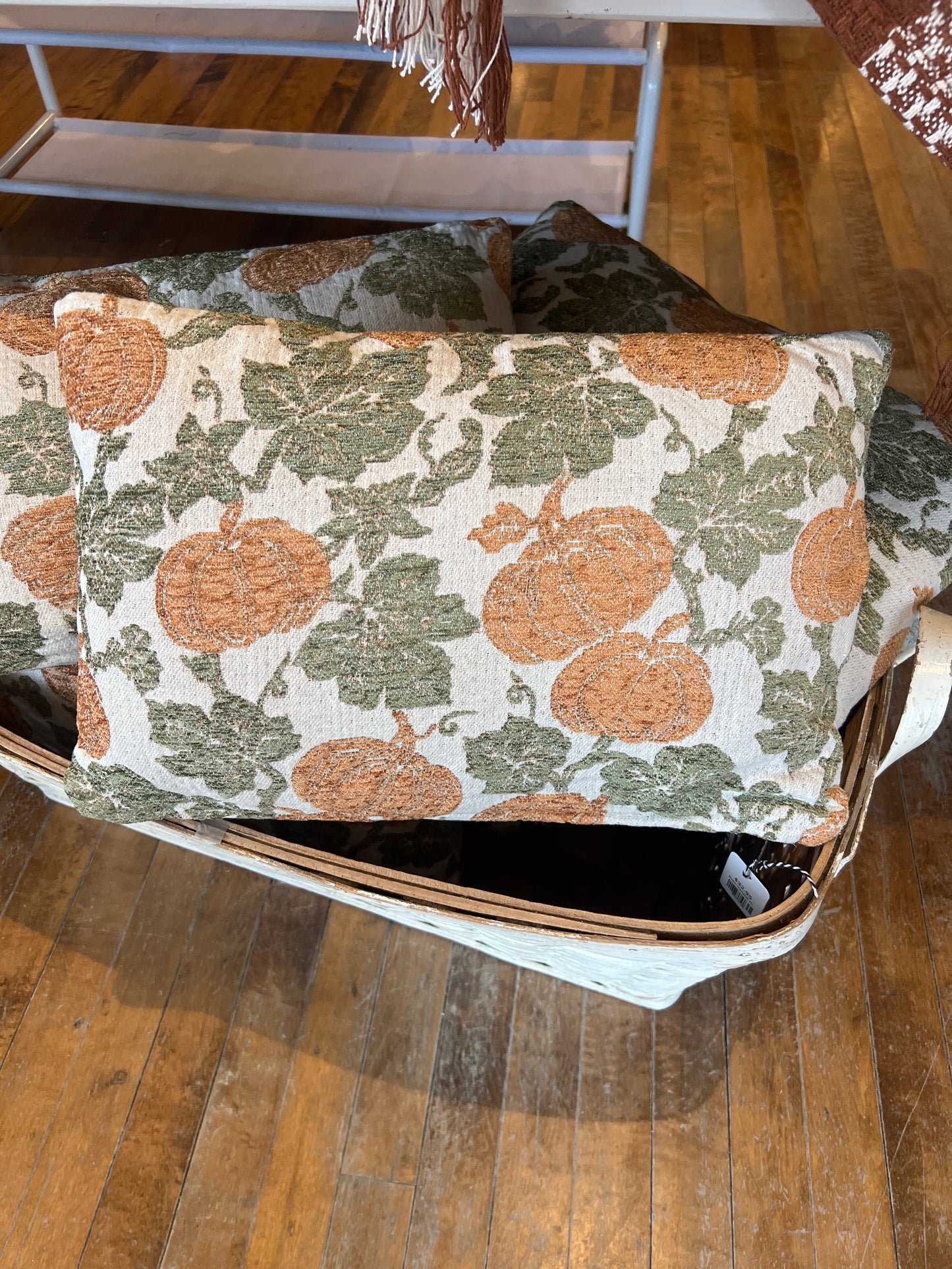 Rustic Pumpkin Pillow