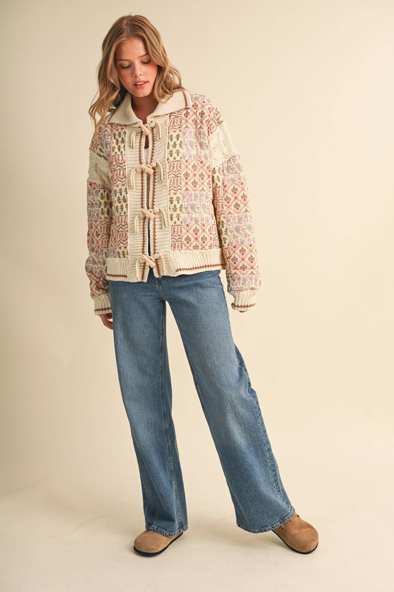 Floral Patchwork Jacket