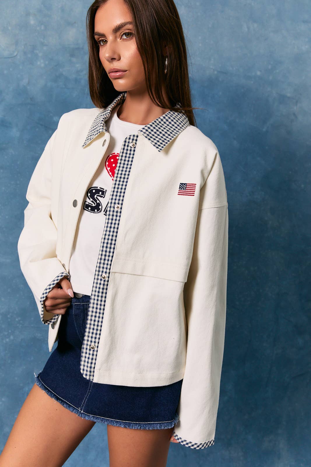 American Gingham Jacket