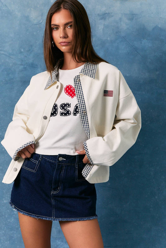 American Gingham Jacket
