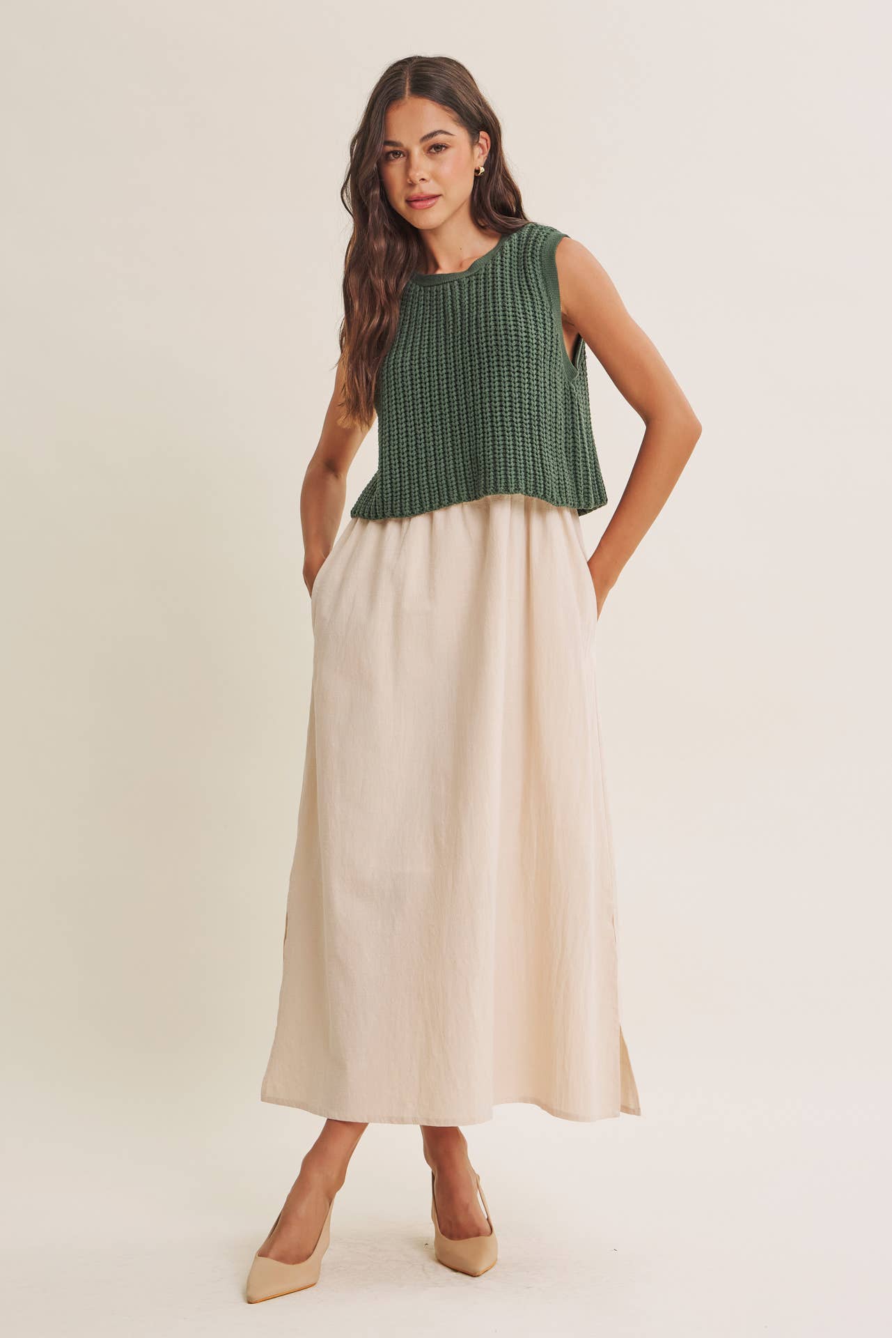 Sweater Top Dress