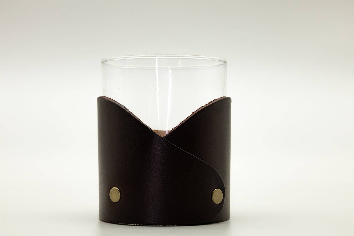 Leather Rocks Glass - "Call Me Old Fashioned"