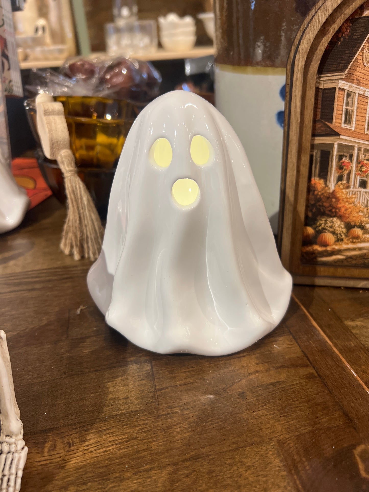 White Flowy Ghost